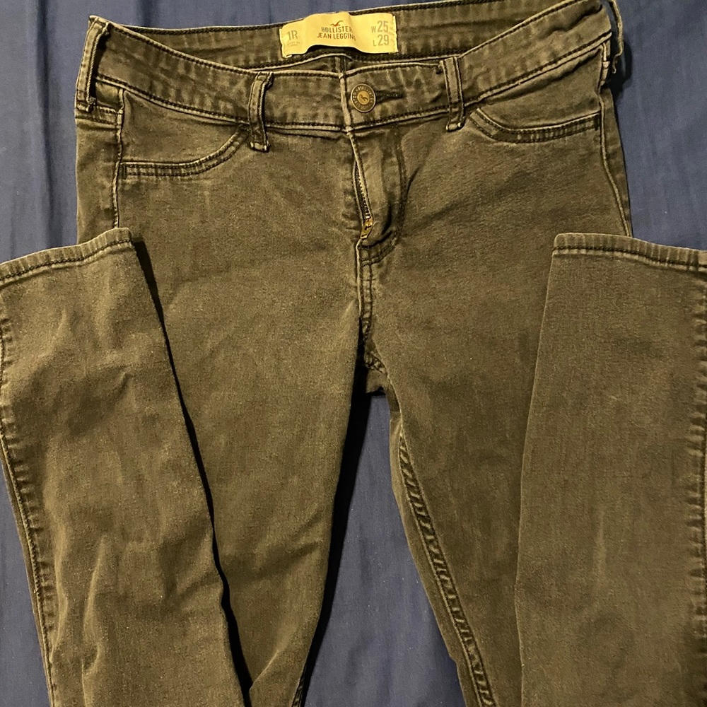 Black Hollister Jeggings